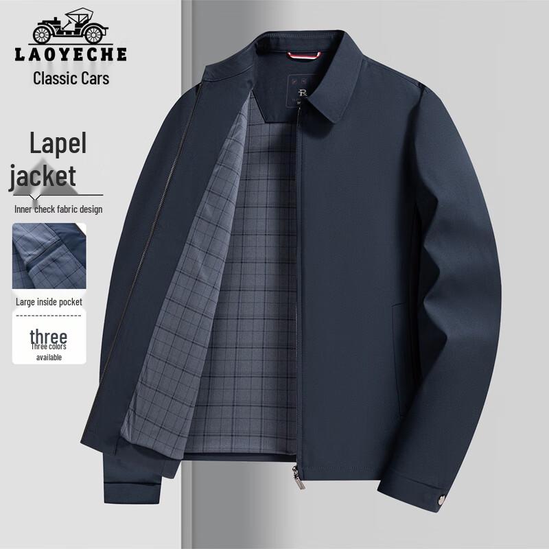 

LAOYECHE Men s Autumn Business Casual Lapel Jacket XL