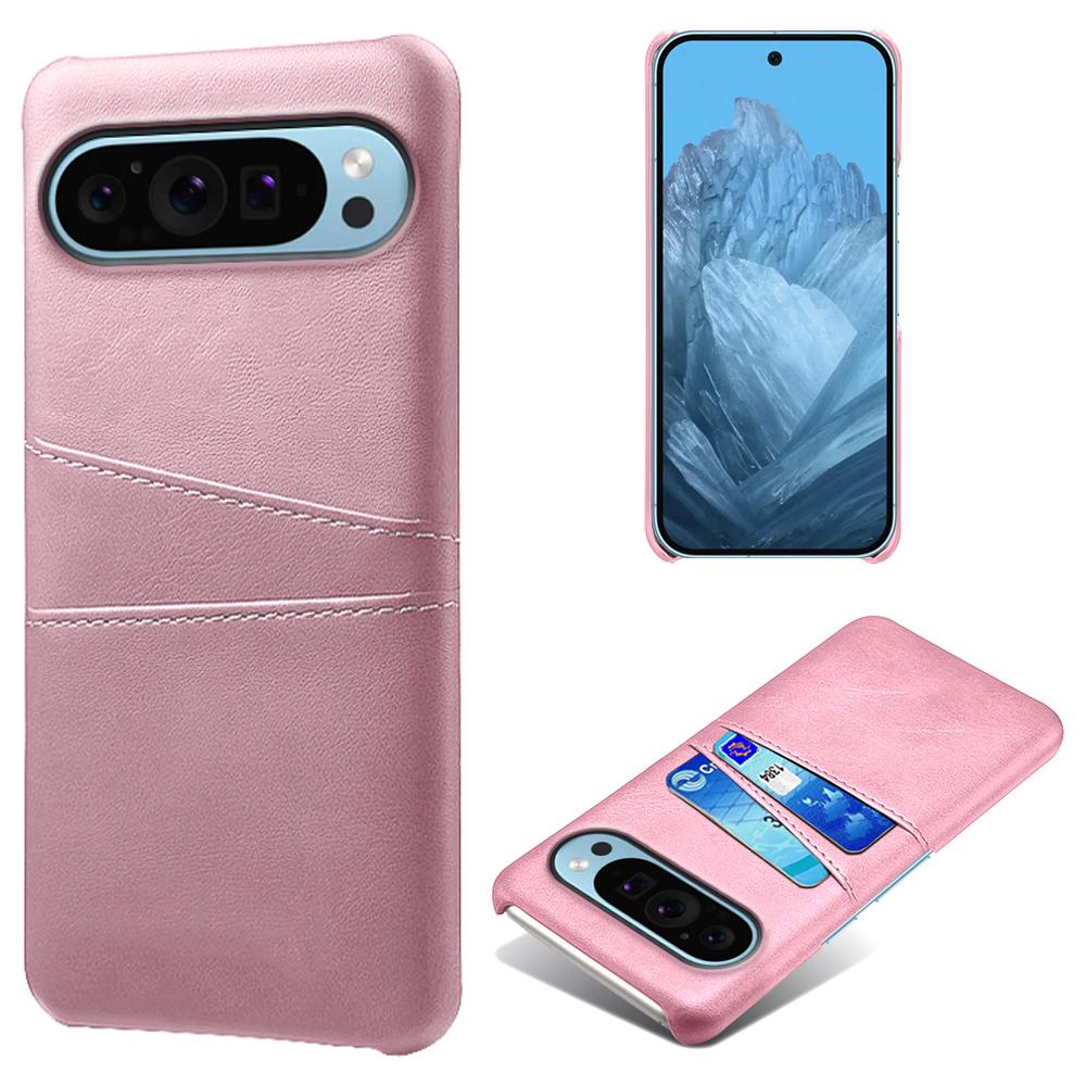 For Google Pixel 9/Pixel 9 Pro Phone Case Hard PC Shell with Dual Card Slots
