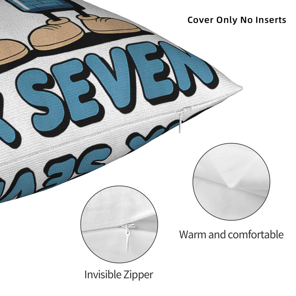 Pillow Cover 67 Six Seven 6-7 Funny Italian Brainrot Gaming Meme Fashion Pillow Case For Wedding Party Home Decor Pillowcases