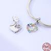 Warm Copper Butterfly Spring Bouquet Charm Beads Suitable Fit Pan Original Bracelet Diy Jewelry Gift
