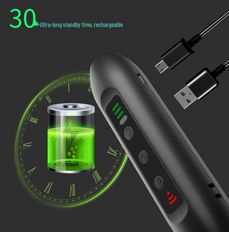 TikTok Ultrasonic Dog Repeller - Portable Anti-Bite Bark Stopper & Training Device