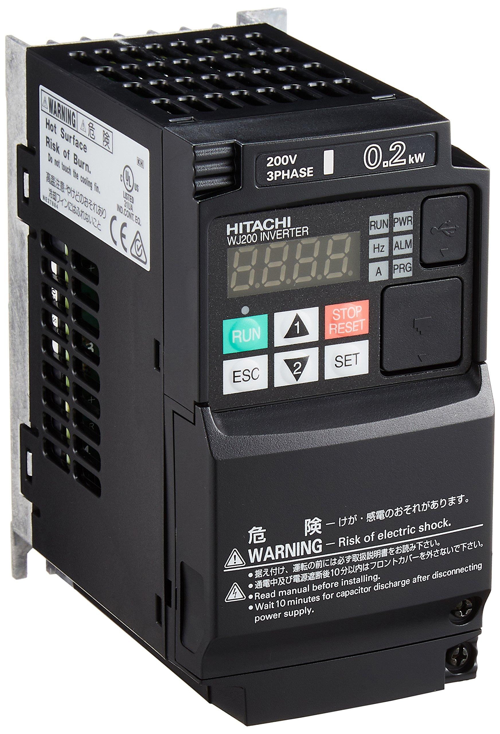 

Hitachi Industrial Equipment Systems Inverter (WJ200 Series) WJ200-002LF