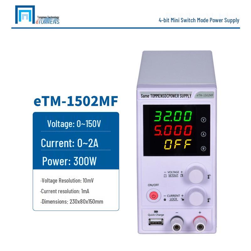 eTM-305MF Adjustable DC Power Supply with Programmable Four-Digit Display for Mobile Phone Repair