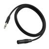 6.35mm (1/4inch) To 3Pin Cable Male To Male Balanced Shielded 3Pin To 6.35mm Cord Profesional Stereo Cable 2/3/10m