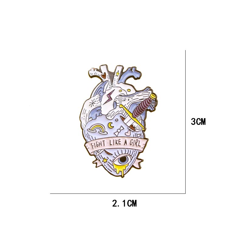 

Панк Сердце Ван Гог Металлические Броши Пейзаж Аксессуары Металлические Броши Металлические Булавки Для Одежды Аксессуары Подарочная Одежда Булавка На Лацкан