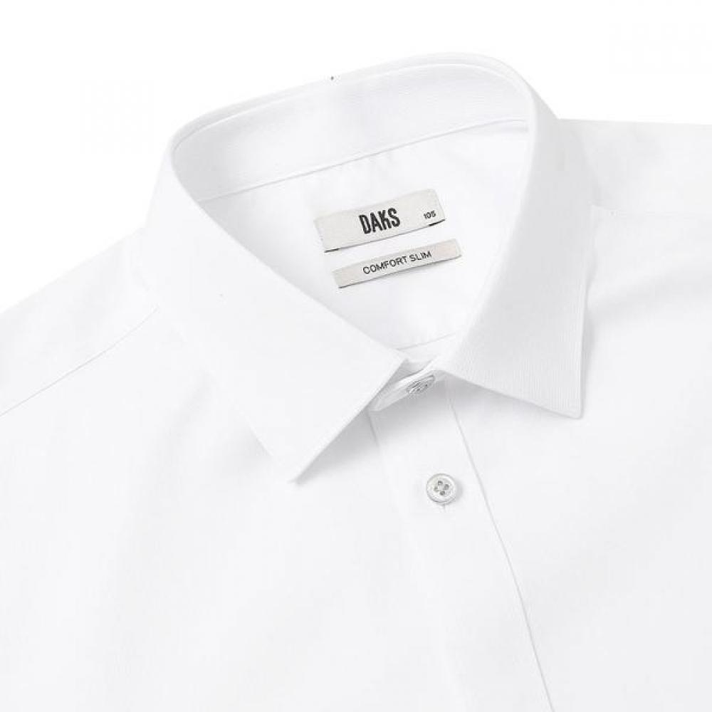 DakS Men S Stretch Solid Comfort Fit Long Sleeve Shirt dma1Shdl211a1