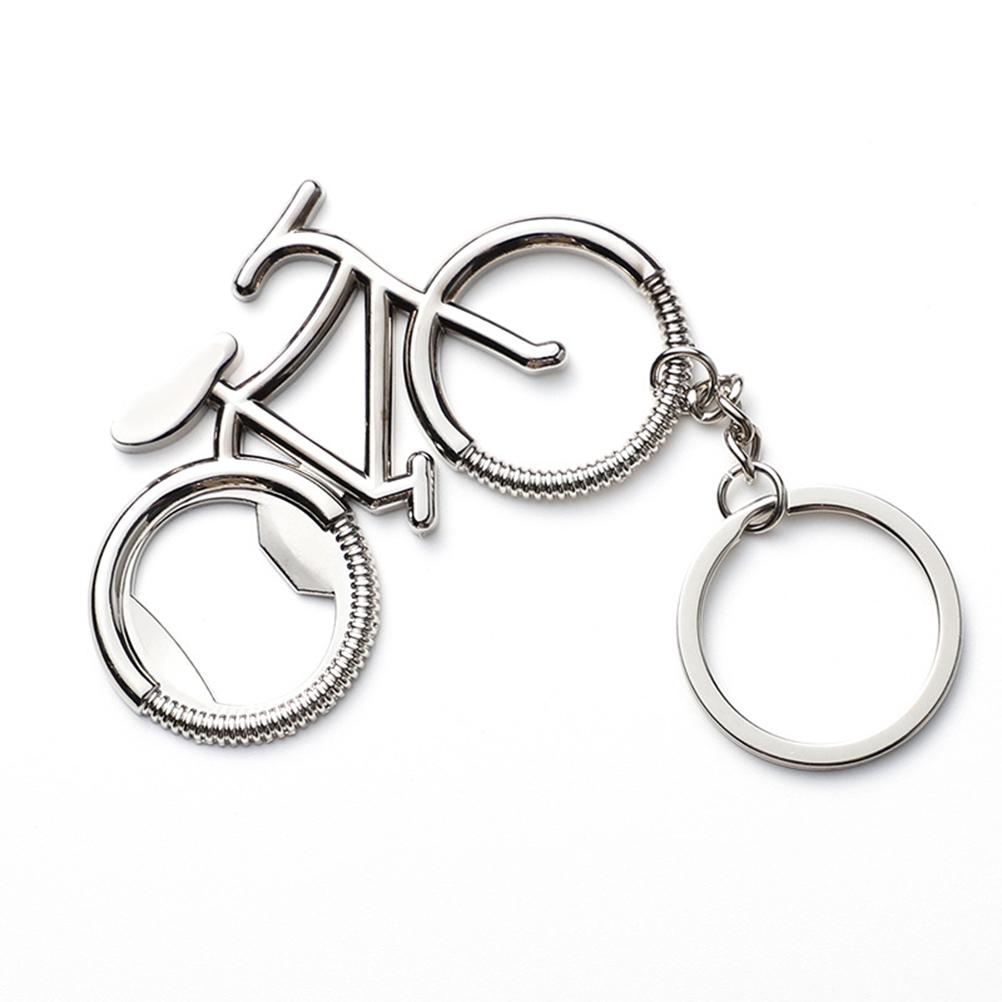 Portable Bottle Opener Keychain Metal Beer Bottle Opener Stainless Steel Bike Bottle Opener Keychain Key Rings