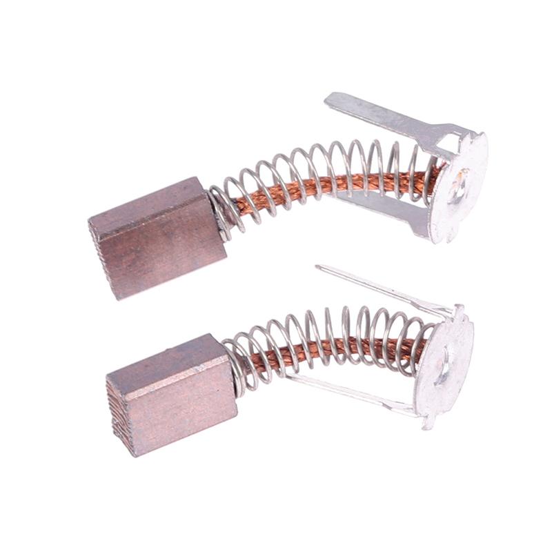 2Pcs Motor Copper Containing Carbon Brush For Bosch Gsb/Gsr 180-Li Gsb/Gsr140-Li