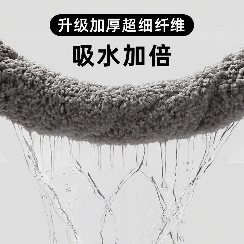 Thickened U-Shaped Non-Slip Absorbent Toilet Mat - Dirt-Resistant Bathroom and Bedside Carpet