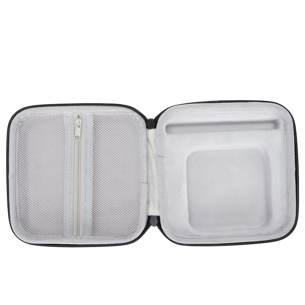 Hard Travel Carrying Case Wear Resistant Protective Bag with Silicone Handle for IOS TV 4KBlack