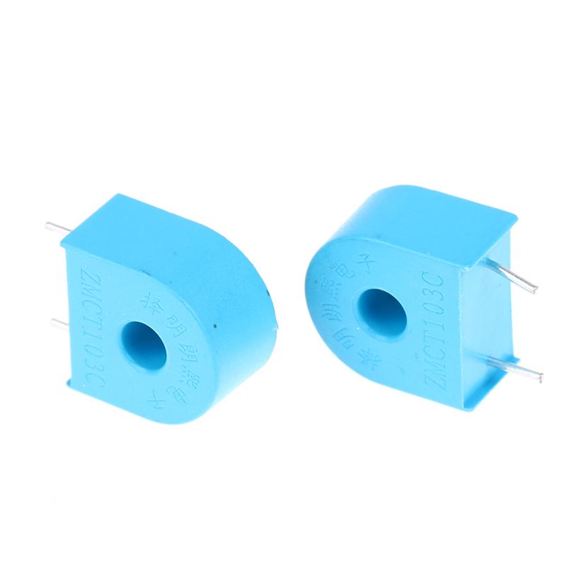 Precyzyjny miniaturowy transformator prądowy Miniaturowy precyzyjny niebieski transformator prądowy