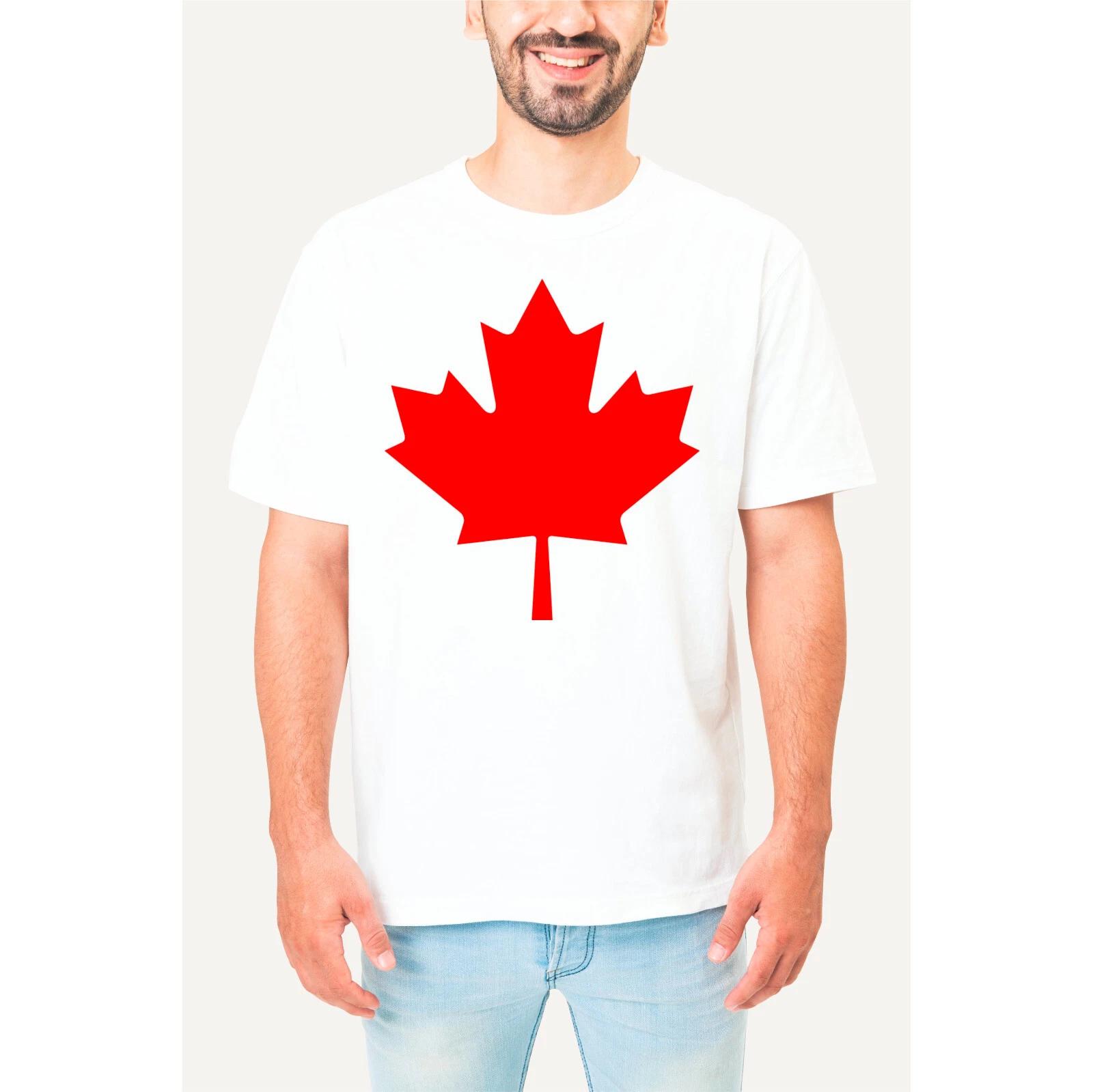 Canada Flag T-Shirts Canada Day Graphic Canadian Maple Leaf Short Sleeve Unisex 3XL