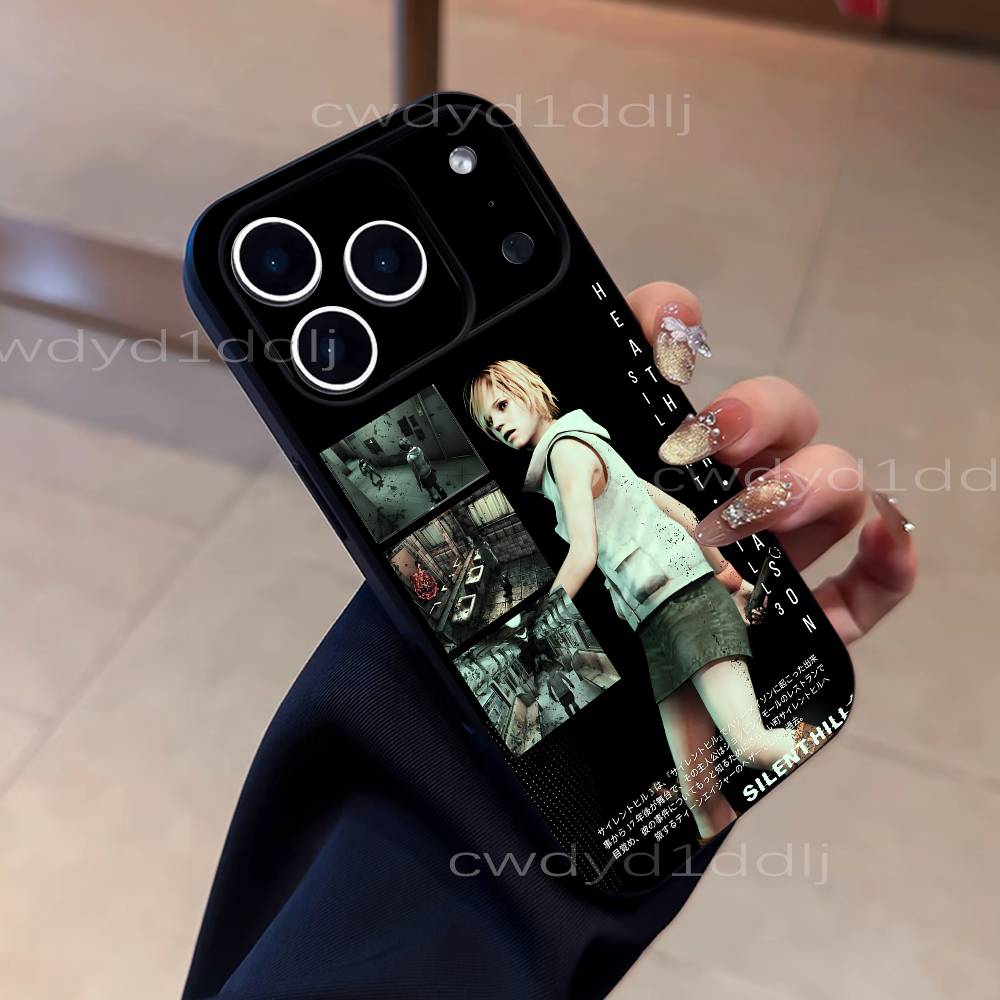 Horro S-Silent H-Hill Remake Phone Case For iPhone 17,16,15,11,12,14,13 Pro Max Mini XS,XR,7 Plus 16E Air Soft Covers Fundas
