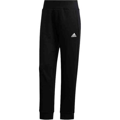 Solid Color Versatile Comfortable Soft Mid-Rise Nine-Point Knit Sports Pants Women Bottoms Black FN6342