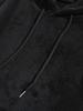 Herbst Winter Feuchtigkeitsableitend Bequem Hautfreundlich Oberteile Große Größe Mit Kapuze Herren Freizeit Persönlichkeit Mode Pullover Korallen Samt Jacke Herren