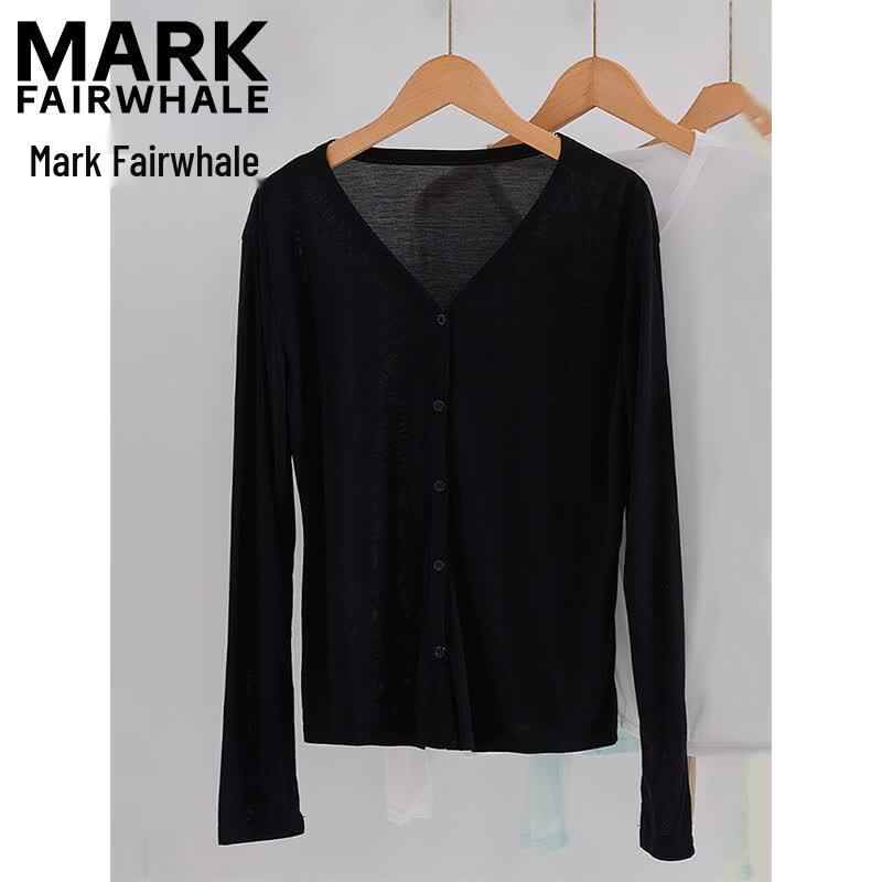 Mark Fairwhale Women's Lyocell Tencel Summer Knit Cardigan
