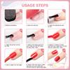 ROSALIND 150 Farben Mini-Nagelgellack Soak Off UV-Gel-Nagellack Langlebiger Basis-Gel-Nagellack Temperatur Cat Eye Glitzer-Nagelgel-Kleber