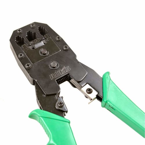 IWISS TL-315 LAN Cable Crimping Pliers with Stripper and Modular Plug Crimping Tool