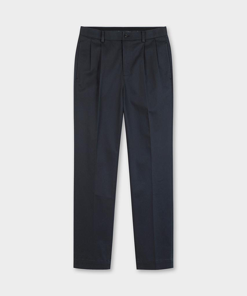 BROOKS BROTHERS Traditional Fit Heavyweight Advantage Chino (Navy) (Bbpcmm6681Q)