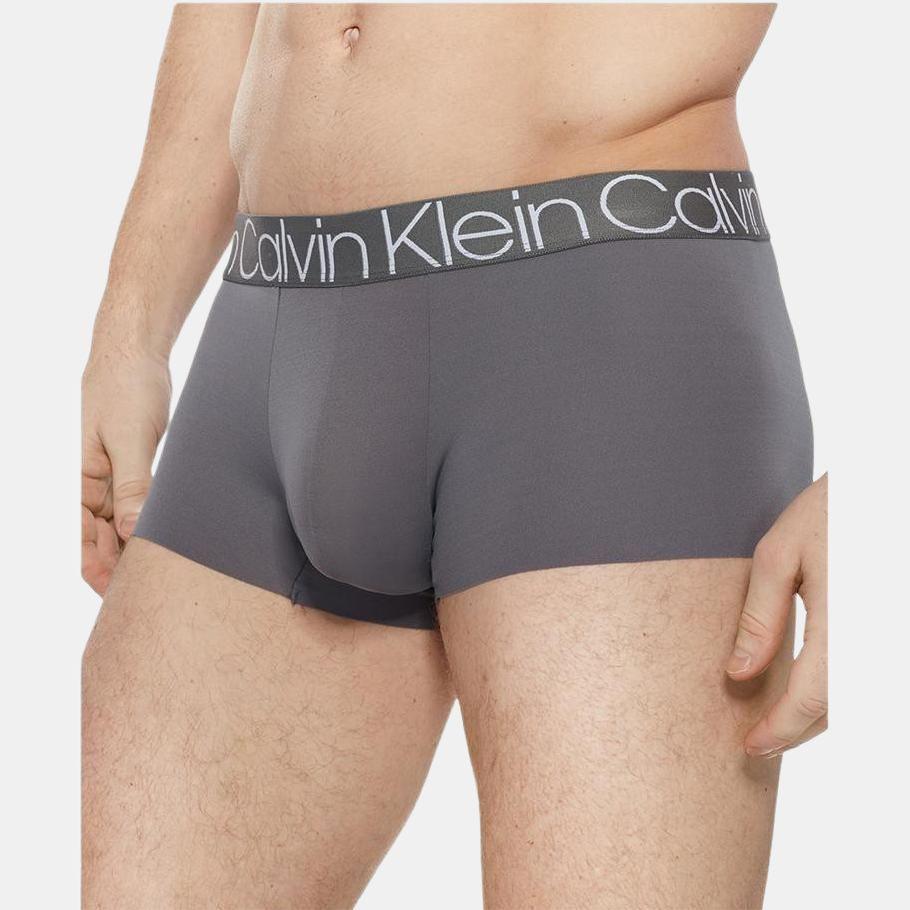 Calvin Klein Surround Logo Boxershorts Herren Unterwäsche Hellgrau NB1906-8FZ