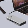 M.2 Two Protocols TypeC Docking Station PD100W USB3.2 10Gbps HDMIcompatible2.0