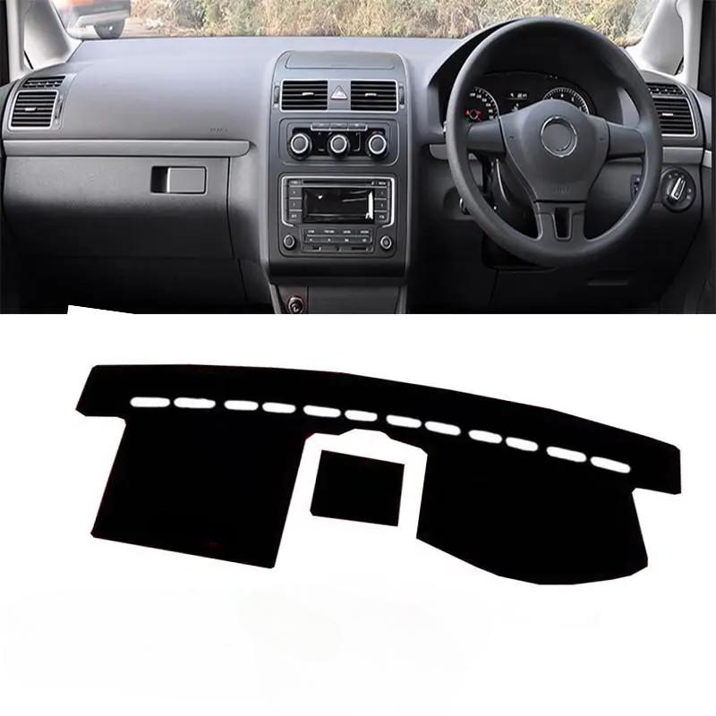 

Противоскользящий для VW Touran MK1 2003-2015 2004 2005 2010 2011 2012 Коврик Накладка на приборную панель Солнцезащитный коврик Аксессуары Polyester&Four Seasons