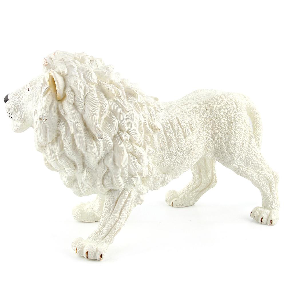 English Animal World Wild Forest Animal Cognition Figure Hollow Model Simulation Lion Ornament Toy