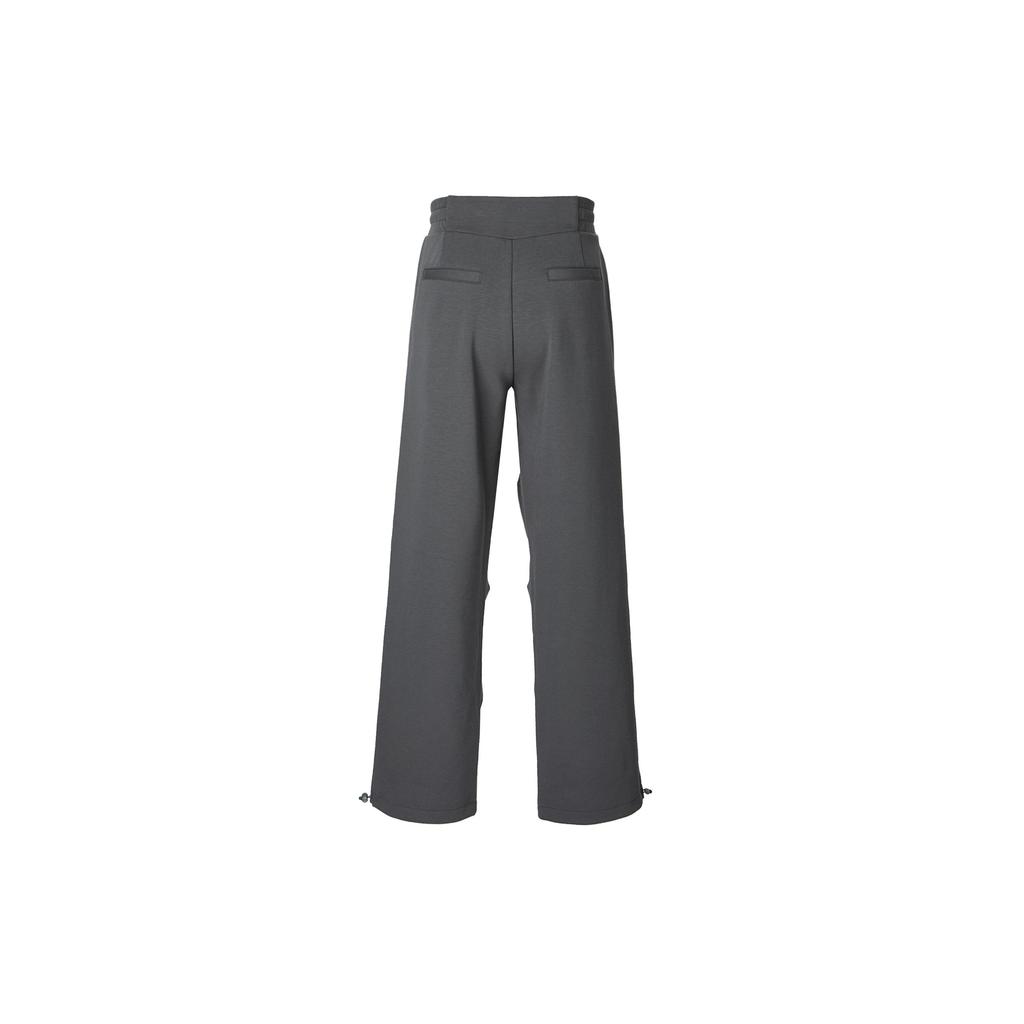 adidas Comfortable Skin-Friendly Fashion Long Pants Knitted Sports Pants Women Bottoms Carbon-Black JM4265