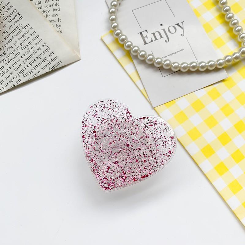 Dropped Love Phone Airbag Bracket Ins Wind Shattered Foil Glitter Royal Sister Fan Selfie Ring Buckle Lazy Desktop Stand