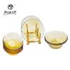 Picasso European Style Amber Glass Tableware Set