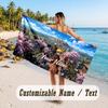 Custom Name Large Beach Towel,Naruto Quick Absorbent Towel For Outdoor Travel Poolside