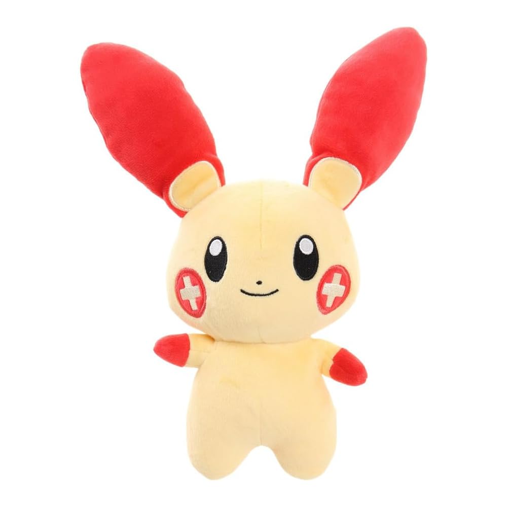 Pokmon PP69 Plusle Plush Toy 22cm Height Soft Stuffed Animal