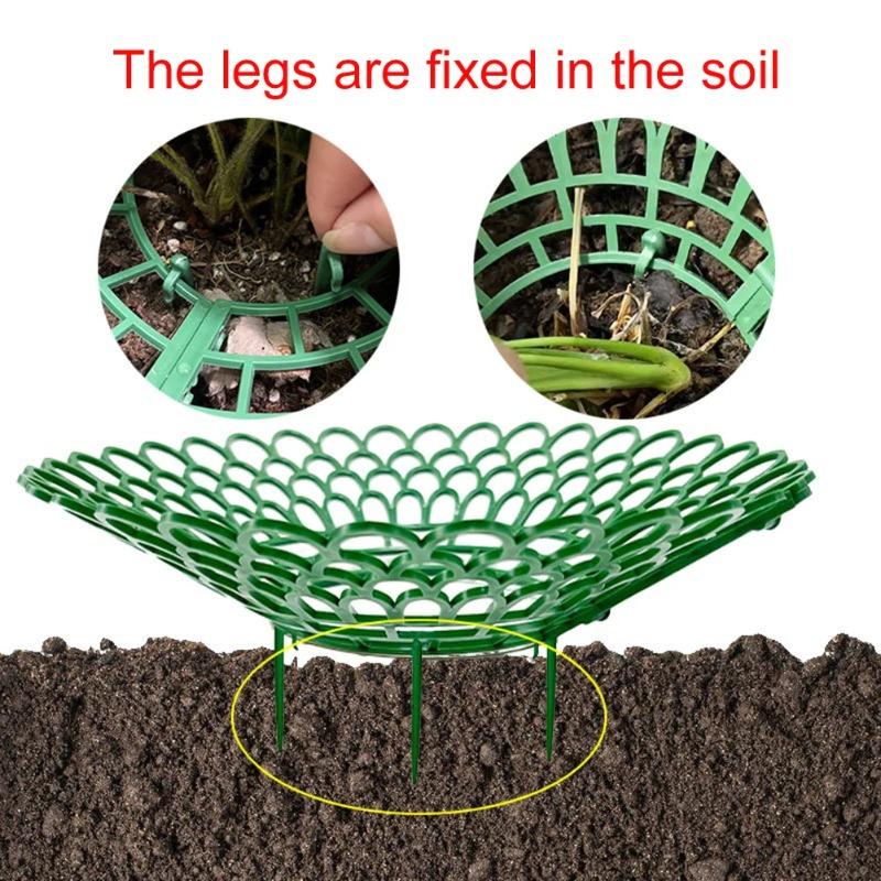 5/20 ks Podpěry na jahody se 3 podpěrnými nohami Podpěra pro plody rostlin Stojany na pěstování zeleniny Přenosné zahradní potřeby