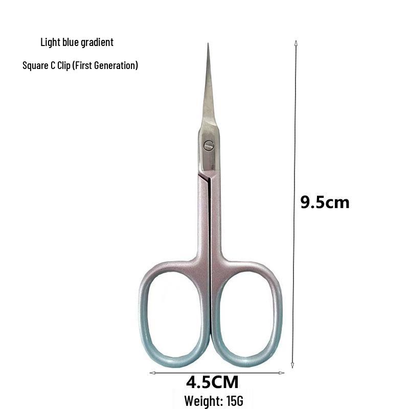Spot Stainless Steel Dead Skin Scissors - Russian Pre-Treatment Pointed Nail Art Beauty Scissors