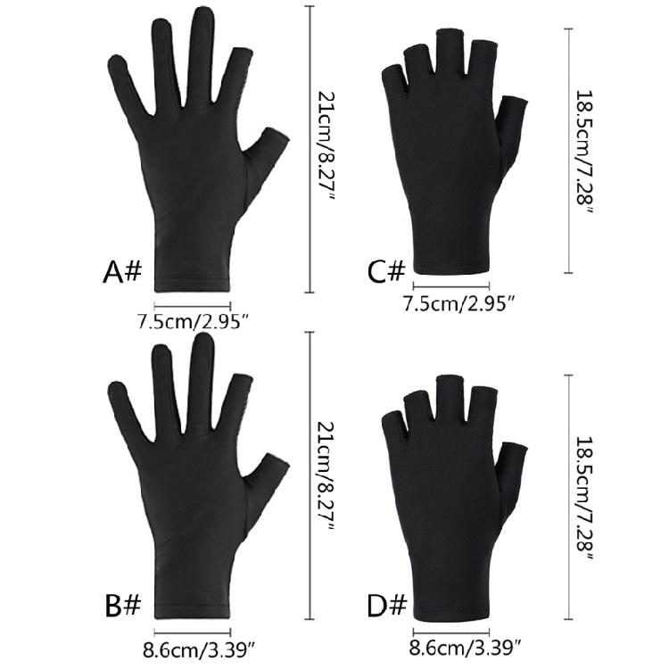 Summer Fishing Gloves for Sun for Protection Gloves Breathable Anti-slip Anti-UV