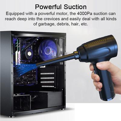 Car Cordless Vacuum Cleaner 2 In 1 Multifunctional Air Blower Handheld Dust Buster Inflator Pump