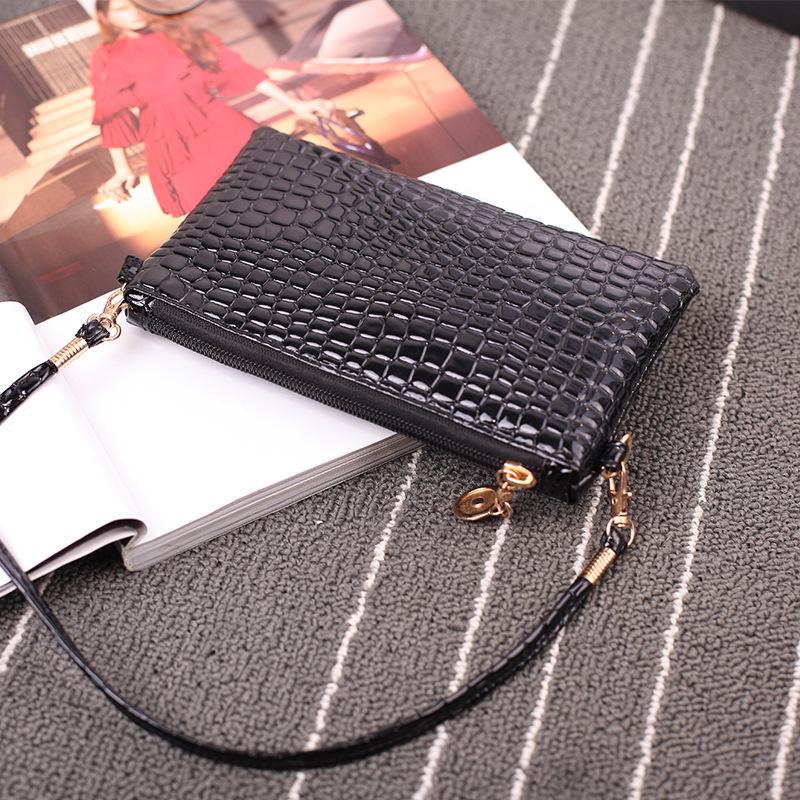 2024 Trendy Crocodile Pattern Women's Crossbody Bag: Single Shoulder Handbag & Phone Coin Purse