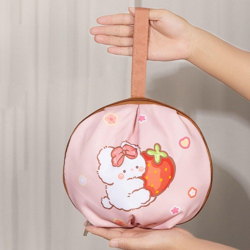 Large Capacity Bra Underwear Storage Bag Cartoon Cosmetic Bag Clothing Sorting Bag  for Home&Travel