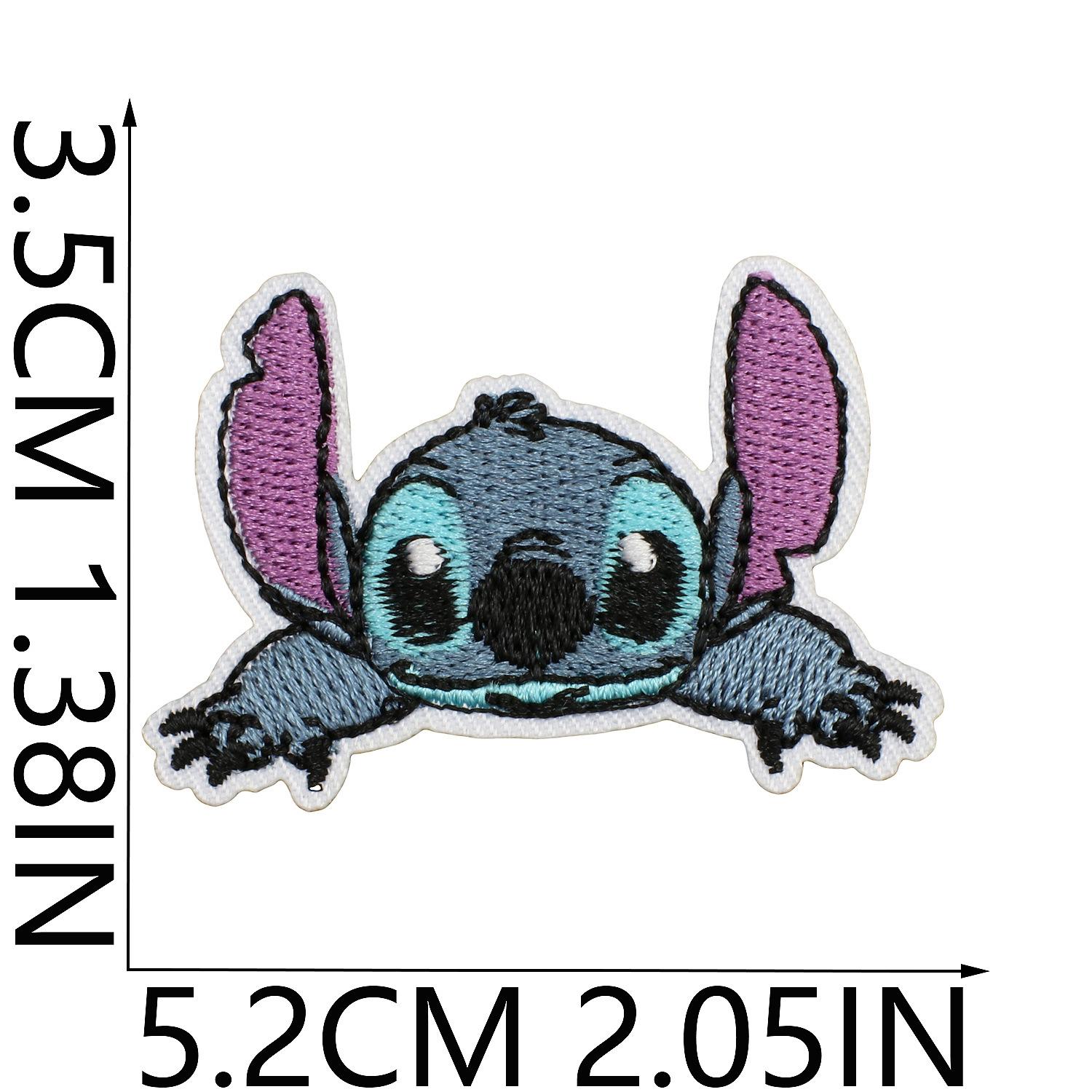 

Animated Character Embroidery Cloth Sticker Cartoon Robot Dog Patch Sticker Children S Clothes Decoration Alien Dog Embroidery Seal Boy no. 10_3 pieces