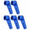 5 Stück 25T Servohebel Aluminiumlegierung Lenkservoarme Blau für 02073 996R MG946R E9001