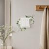 Removable Plants Flower Switch Sticker, Decorative Green Leaf Floral Bunny Light Socket Decal, DIY Art Murals for Kids Girls Bedroom Living Room