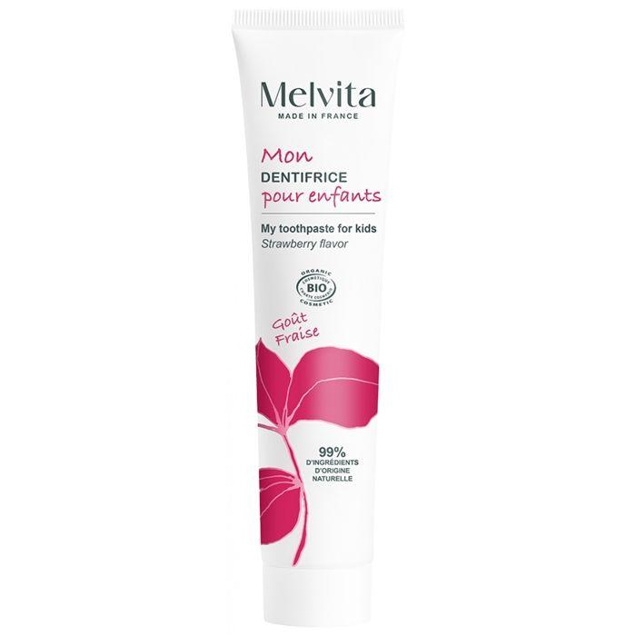 Melvita Mon Dentifrice Pour Enfants Goût Fraise Bio 75 Ml