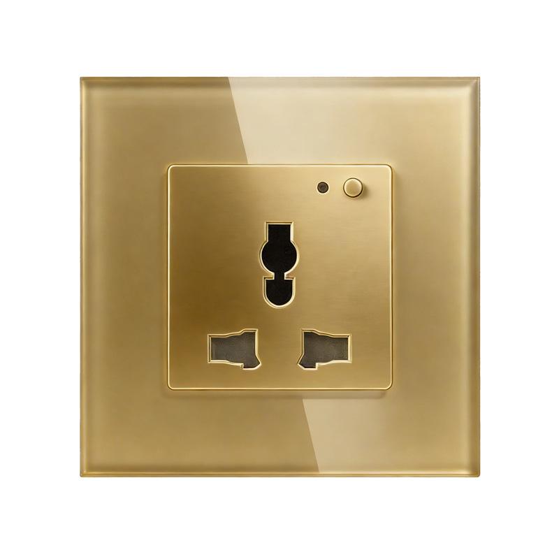 UK Standard Smart Wi-Fi Wall Socket with App & Voice Control, Timer, and Remote Switch