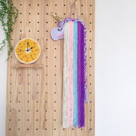 Animal Hair Clips Holder Wall Mounted Storage Organizer Decorative Hair Accessories Holder for Organizing Headbands Barrettes Kids Room Decoration