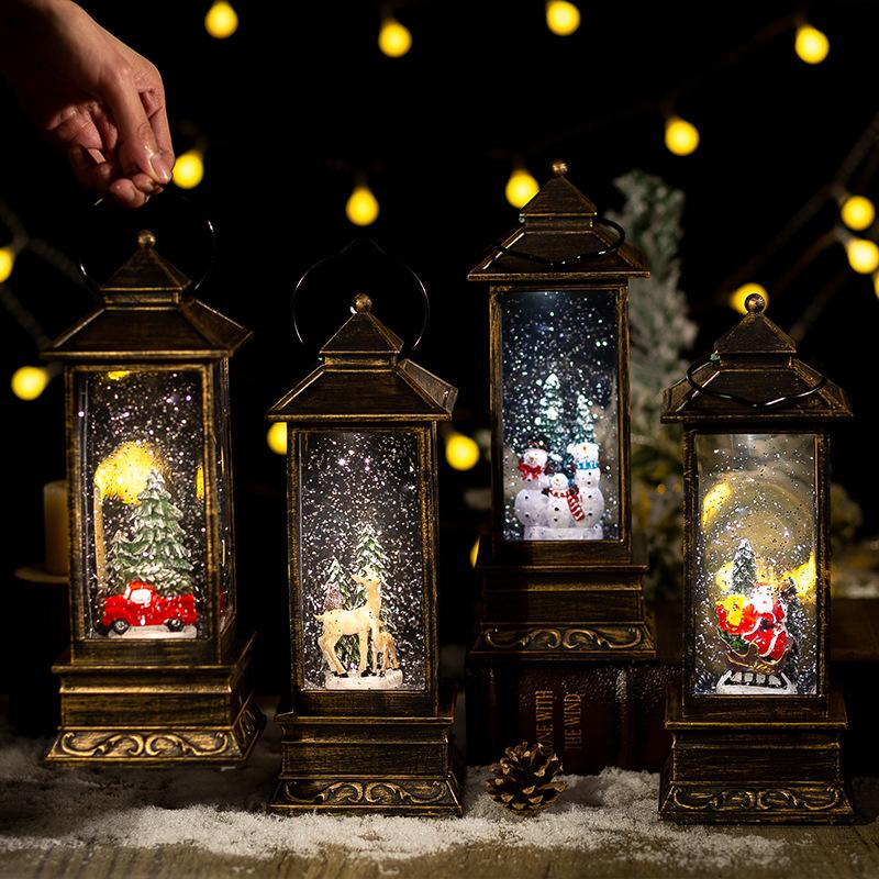 Christmas Decorations, Water Polo Lights, Wind Lanterns, Automatic Snowflakes, Music Boxes, Music Boxes, Christmas Gift Ornaments