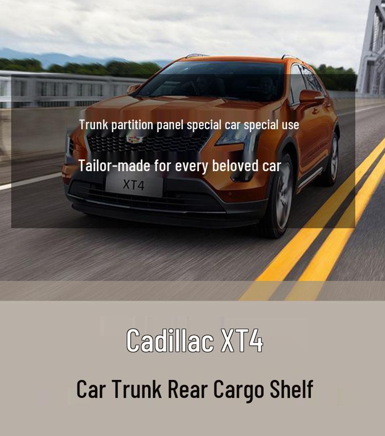 Cadillac XT4 Zadní přepážka zavazadlového prostoru a kryt úložné police