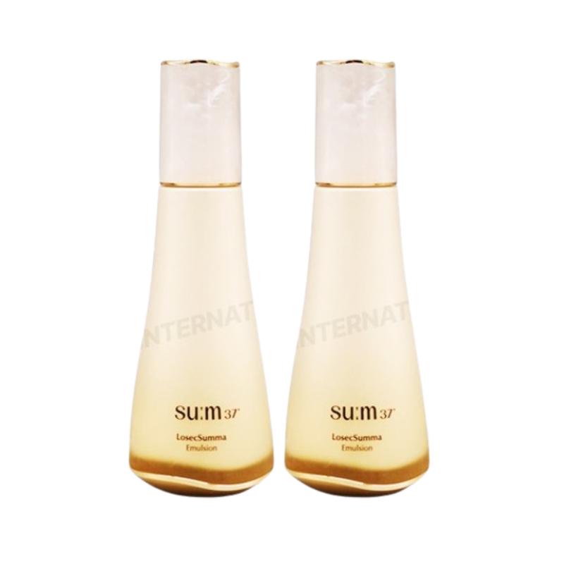 SUM37 LosecSumma Elixir Emulsion 130ml – Anti-Aging Moisturizing Lotion with Fermented Ingredients | Korean Luxury Skincare for Radiant, Elastic Skin