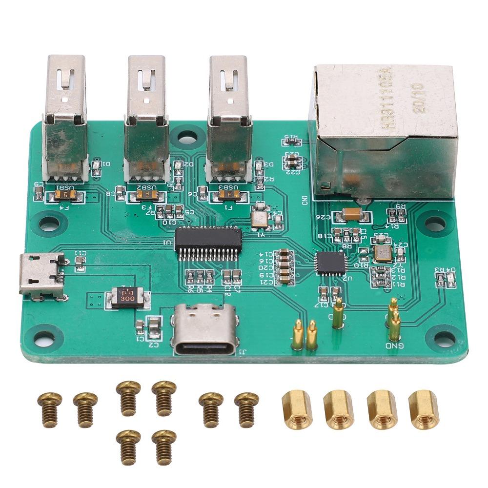 3 USB 2.0 Channel HUB Expansion Board Type-C Power Supply Expansion Module Expansion Accessories