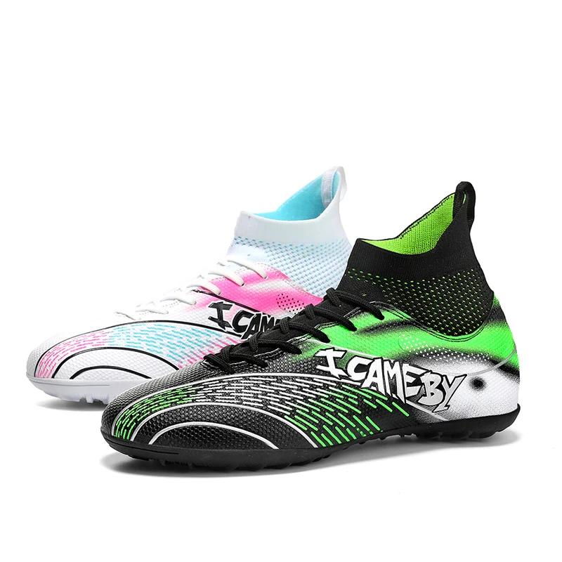 

Оригинальные мужские футбольные бутсы для общества, бесплатная доставка, футбольные бутсы для пар на искусственной траве для женщин 48