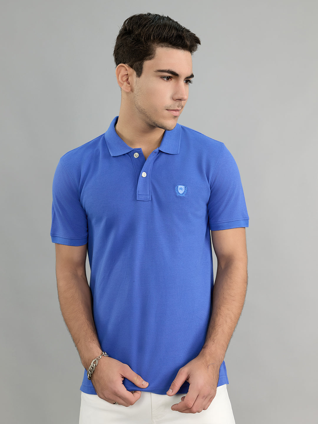 Monte Carlo Men Regular Fit Blue Tshirt XL синий